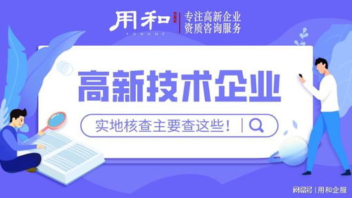 用和咨询 2022年高新技术企业实地核查查什么